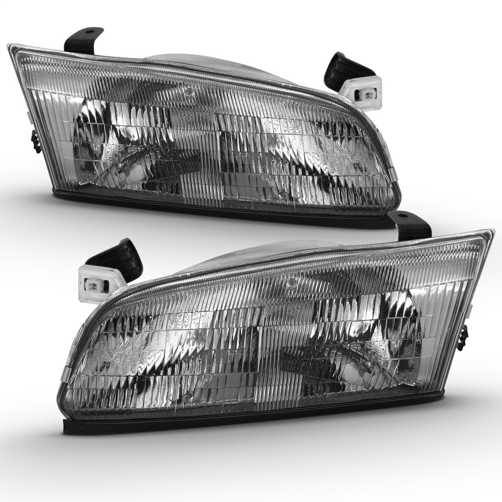 Anzo USA 121555 Crystal Headlight Set Fits 97-99 Camry