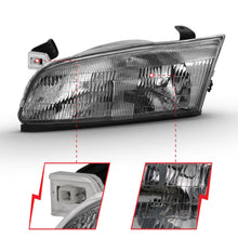 Load image into Gallery viewer, Anzo USA 121555 Crystal Headlight Set Fits 97-99 Camry