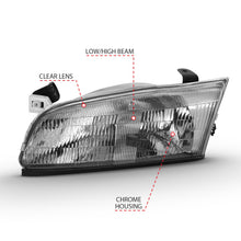 Load image into Gallery viewer, Anzo USA 121555 Crystal Headlight Set Fits 97-99 Camry