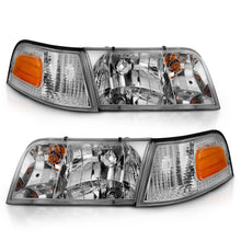 Load image into Gallery viewer, Anzo USA 121556 Crystal Headlight Set Fits 98-11 Crown Victoria