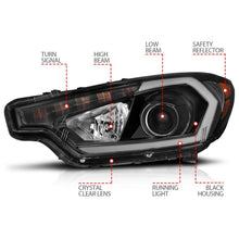 Load image into Gallery viewer, Anzo USA 121562 Projector Headlight Set Fits 14-16 Forte