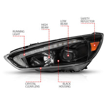 Load image into Gallery viewer, Anzo USA 121564 Projector Headlight Set Fits 15-18 Focus
