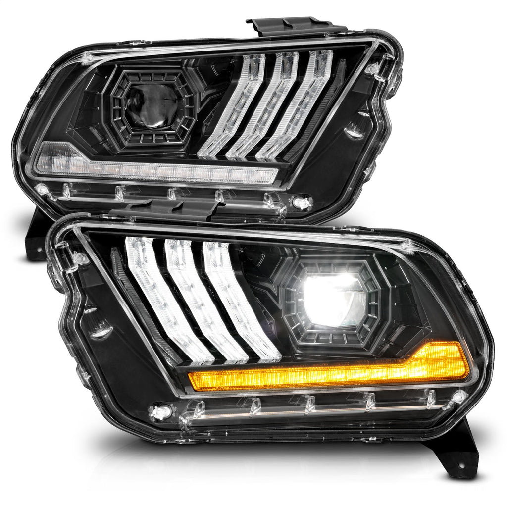 Anzo USA 121572 LED Projector Headlight Fits 13-14 Mustang