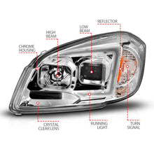 Load image into Gallery viewer, Anzo USA 121576 Projector Headlight Set Fits 05-10 Cobalt G5 Pursuit