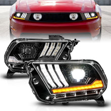 Load image into Gallery viewer, Anzo USA 121577 LED Projector Headlight Fits 10-14 Mustang