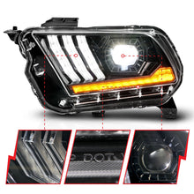 Load image into Gallery viewer, Anzo USA 121577 LED Projector Headlight Fits 10-14 Mustang