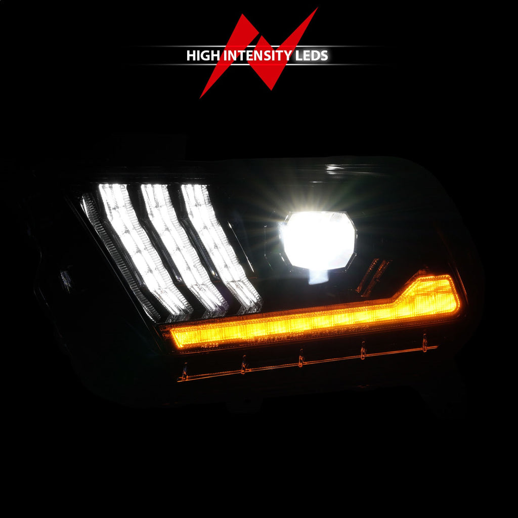 Anzo USA 121577 LED Projector Headlight Fits 10-14 Mustang