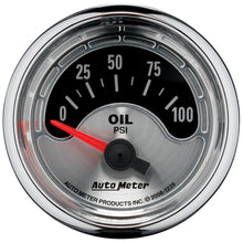 Load image into Gallery viewer, AutoMeter 1226 American Muscle Oil Pressure Gauge