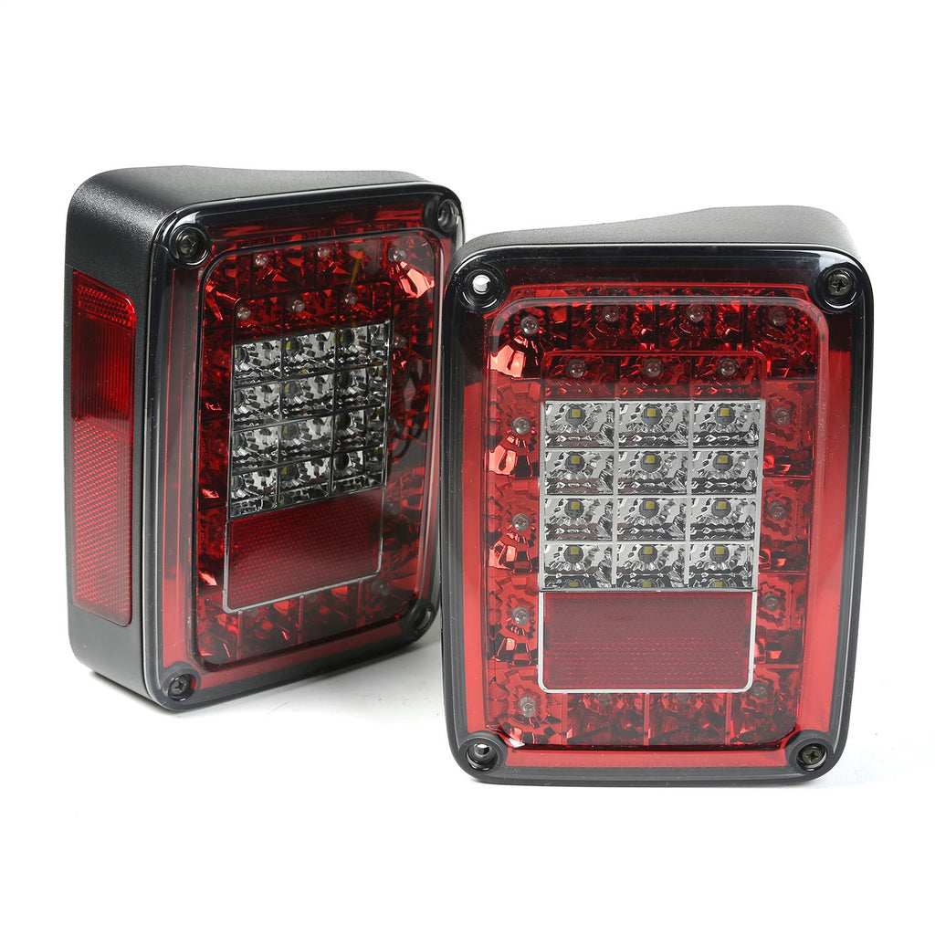 Rugged Ridge 12403.88 LED Tail Light Set Fits 07-18 Wrangler (JK)