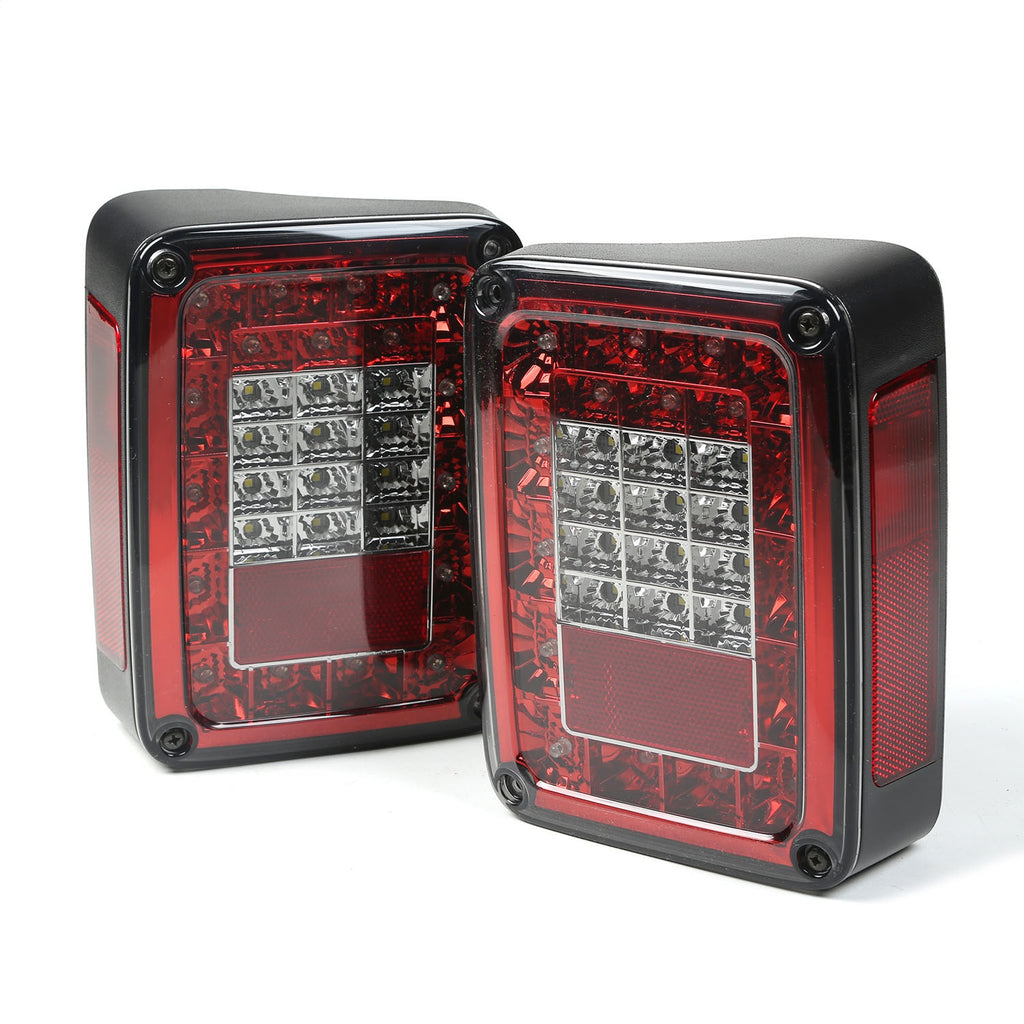 Rugged Ridge 12403.88 LED Tail Light Set Fits 07-18 Wrangler (JK)