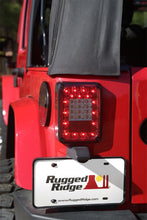Load image into Gallery viewer, Rugged Ridge 12403.88 LED Tail Light Set Fits 07-18 Wrangler (JK)