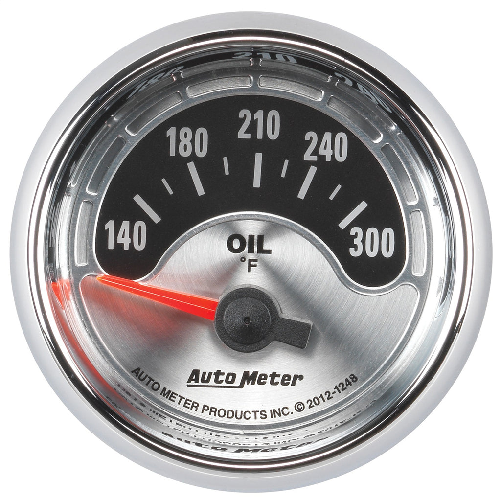 AutoMeter 1248 American Muscle Engine Oil Temperature Gauge