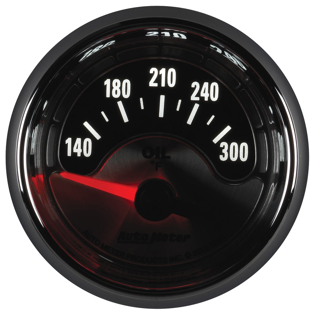 AutoMeter 1248 American Muscle Engine Oil Temperature Gauge