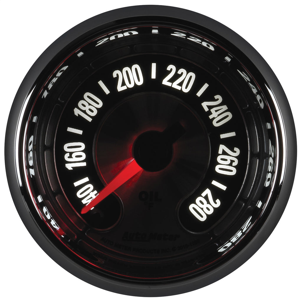 AutoMeter 1256 American Muscle Engine Oil Temperature Gauge