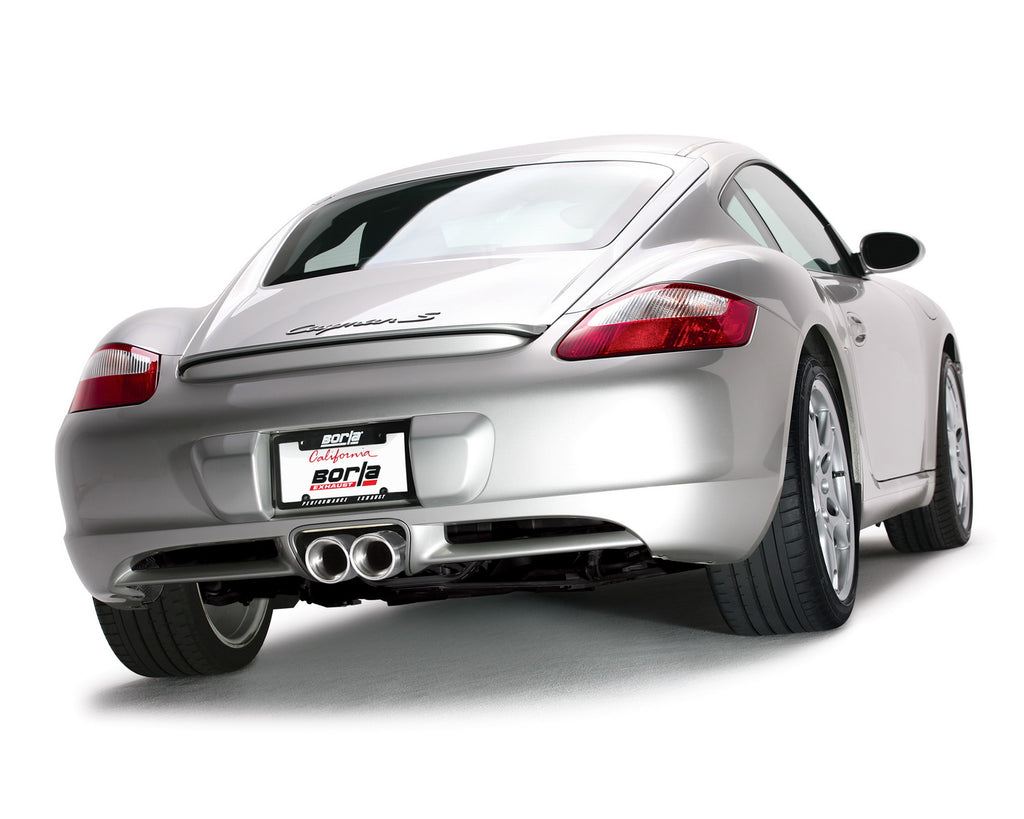 Borla 12653 S-Type Cat-Back Exhaust System Fits 05-08 Boxster Cayman
