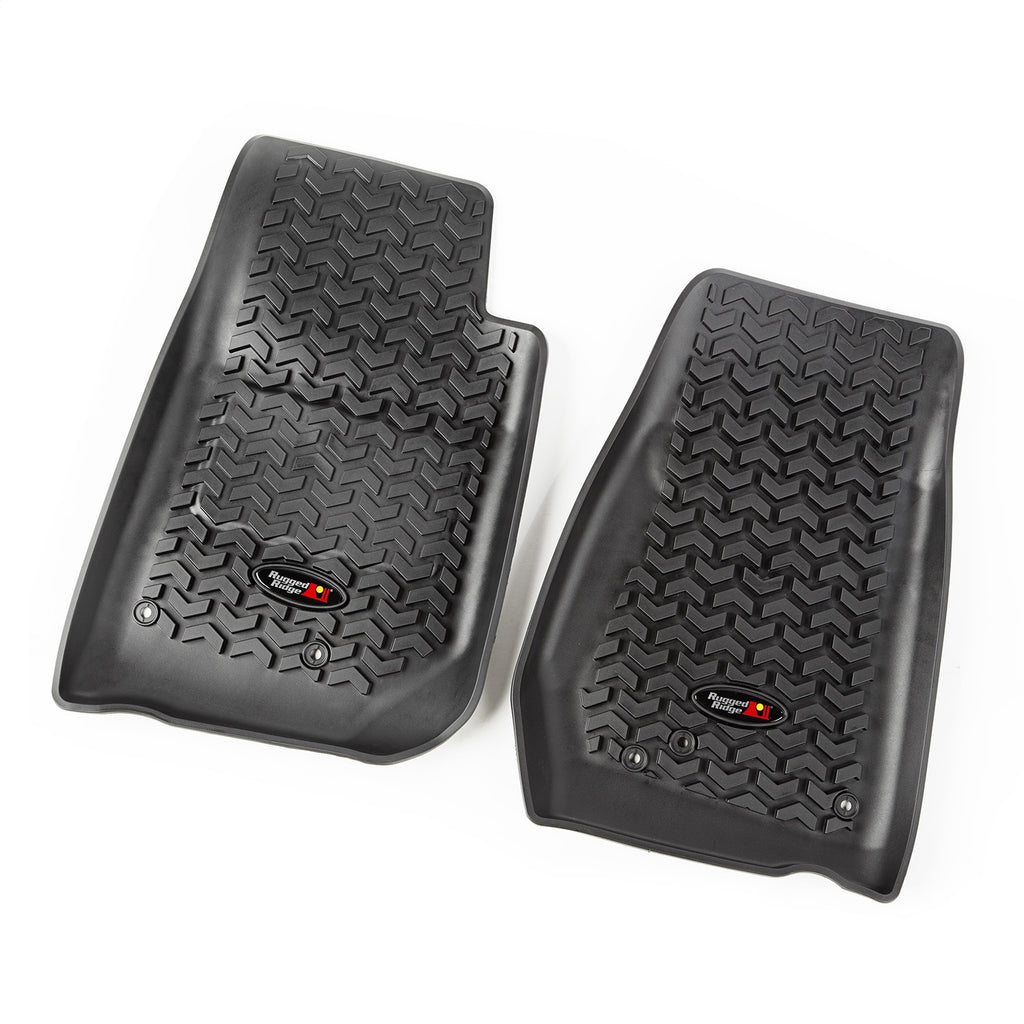 Rugged Ridge 12920.03 Floor Liner Fits 07-18 Wrangler (JK)