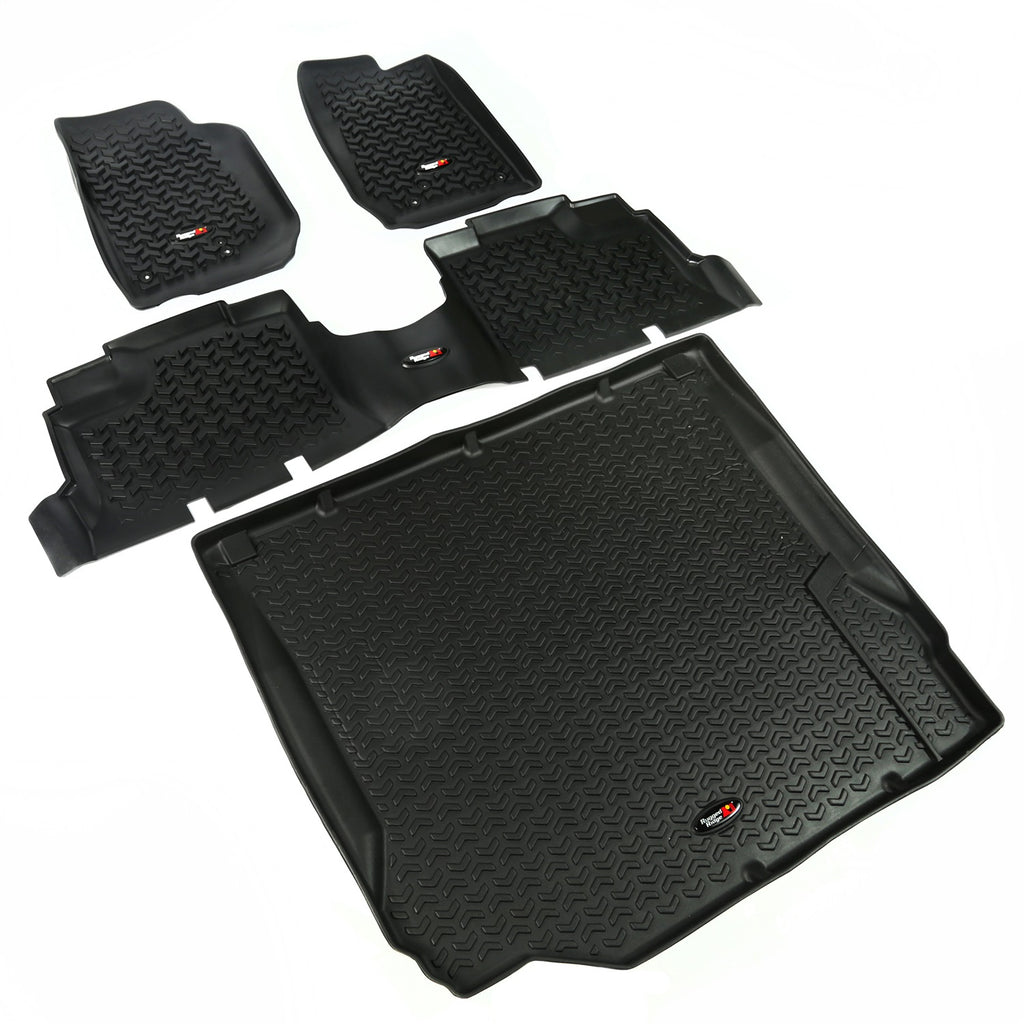 Rugged Ridge 12988.01 All Terrain Floor Liner Fits 07-10 Wrangler (JK)