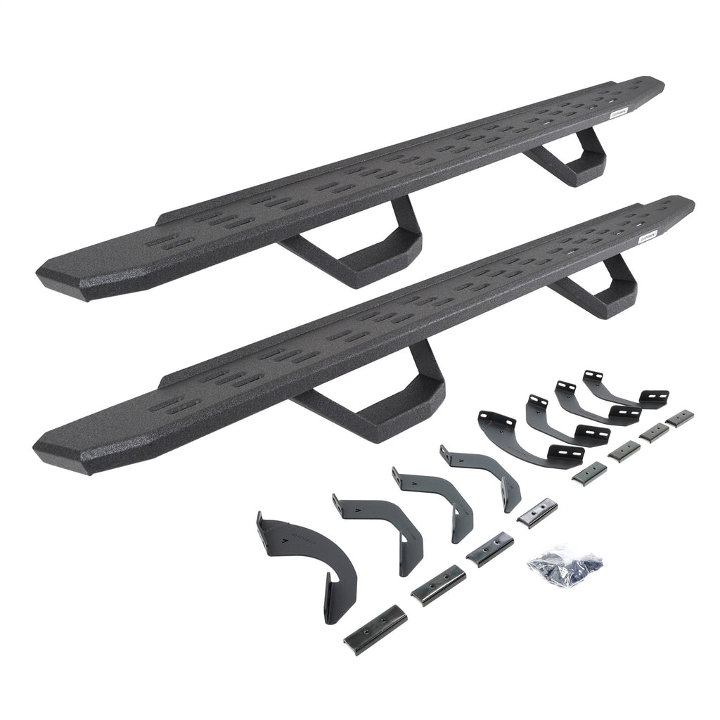 Go Rhino 6964358020T RB30 Running Boards w/Mounting Brackets Fits 22-24 Tundra