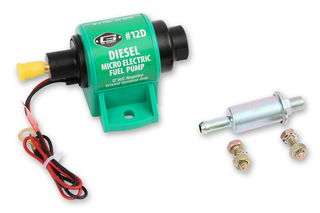 Mr Gasket 12D Electric Diesel Fuel Transfer Pump