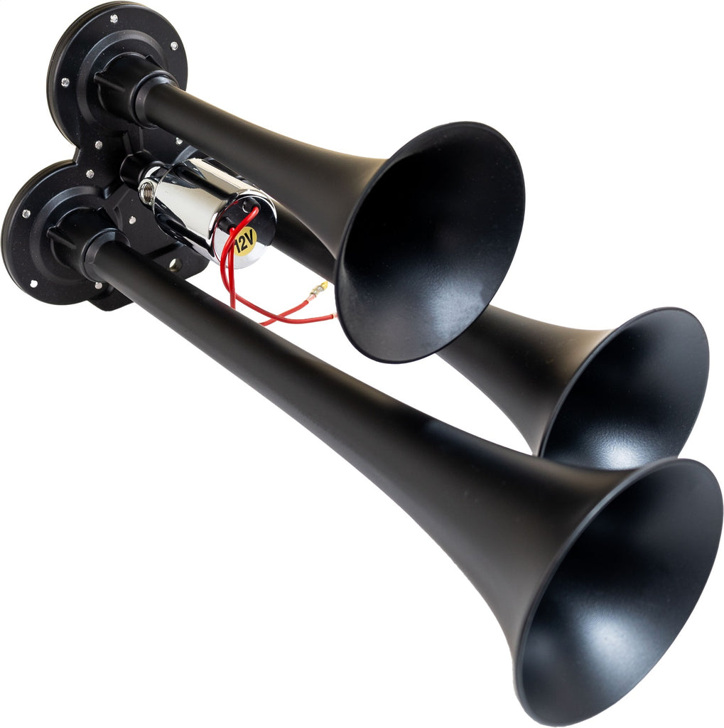 Kleinn Automotive Air Horns 130-1 Black Triple Horn