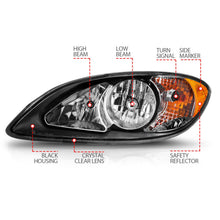 Load image into Gallery viewer, Anzo USA 131032 Crystal Headlight Set Fits 08-16 ProStar