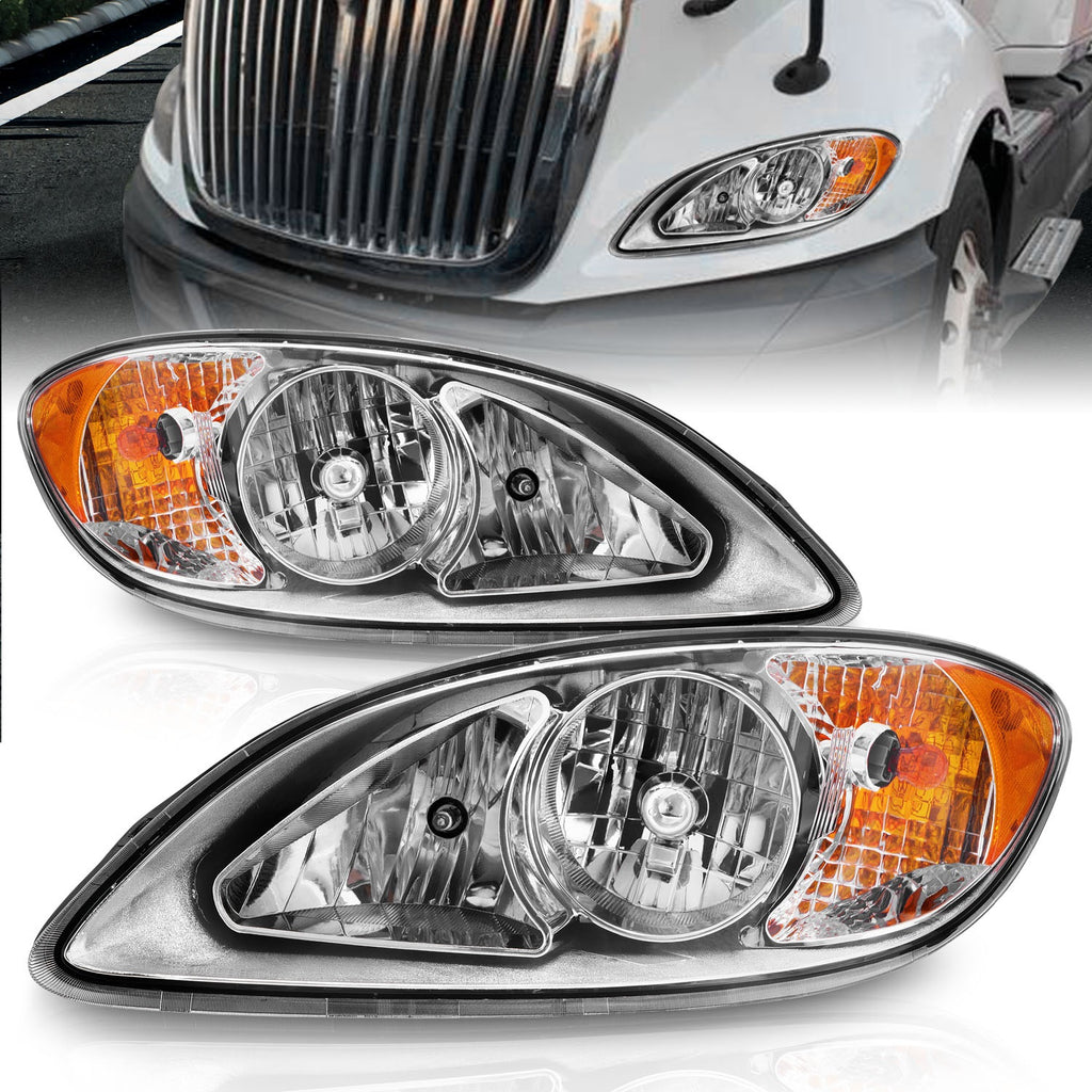Anzo USA 131033 Crystal Headlight Set Fits 08-16 ProStar