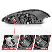 Load image into Gallery viewer, Anzo USA 131033 Crystal Headlight Set Fits 08-16 ProStar
