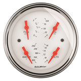 AutoMeter 1314 Arctic White Quad Gauge