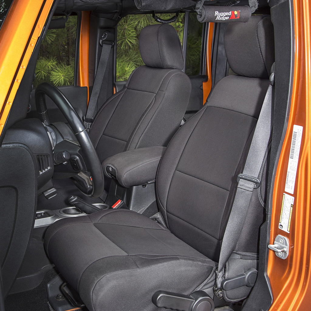 Rugged Ridge 13294.01 Seat Cover Kit Fits 07-10 Wrangler (JK)