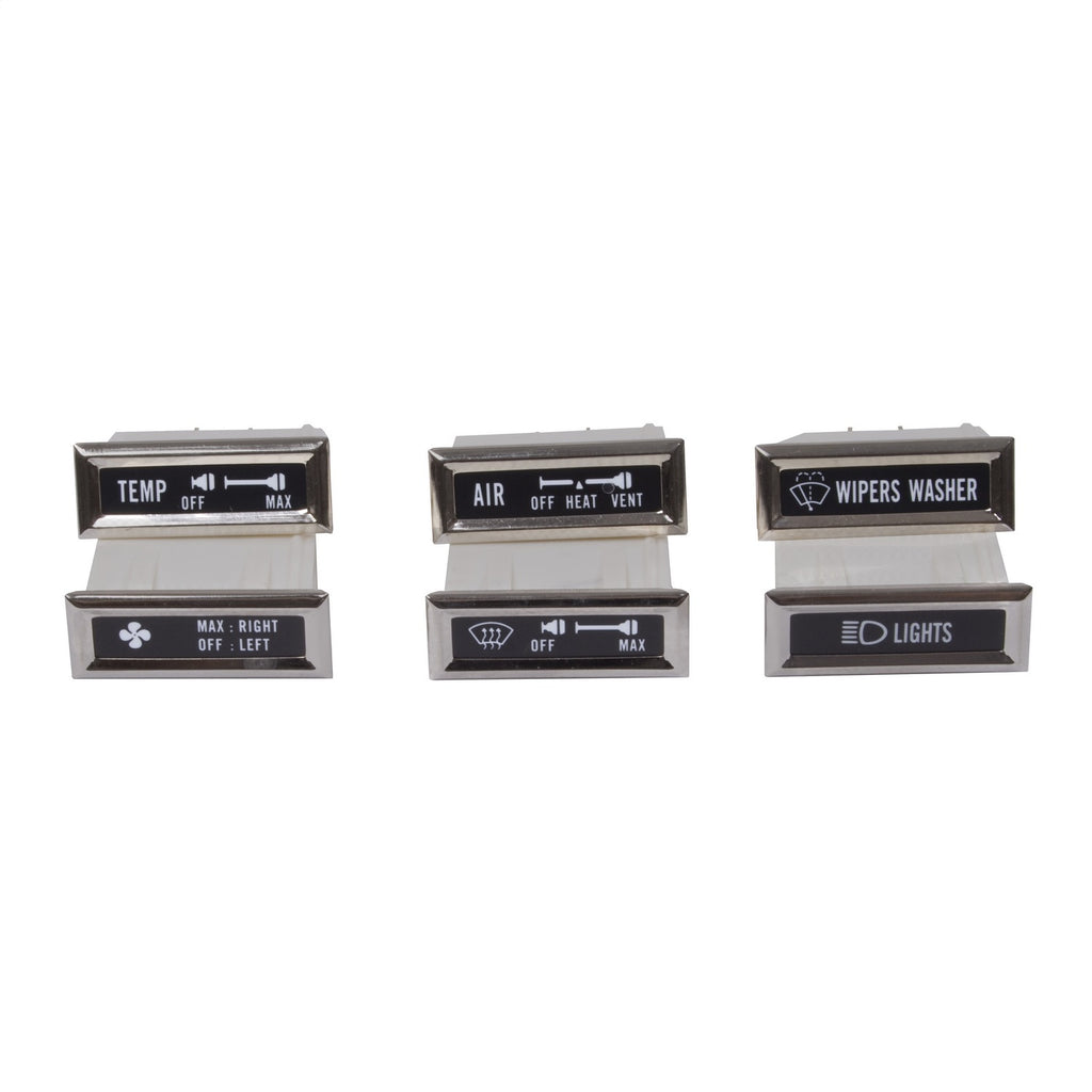 Omix 13319.01 Dash Indicator Light Kit Fits 76-86 CJ7 Scrambler