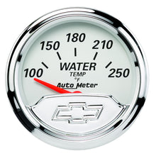 Load image into Gallery viewer, AutoMeter 1337-00408 Chevy Vintage Water Temperature