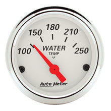 Load image into Gallery viewer, AutoMeter 1337 Arctic White Water Temperature Gauge