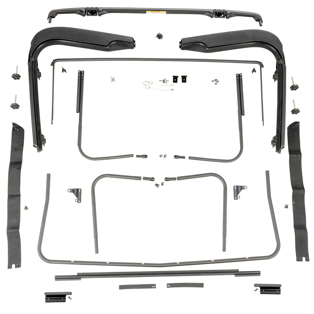 Rugged Ridge 13510.03 Factory Soft Top Hardware Fits 97-06 Wrangler (TJ)