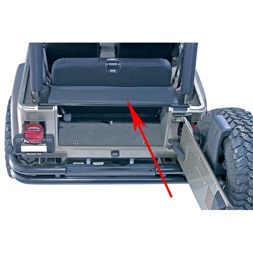 Rugged Ridge 13550.01 Replacement Tailgate Bar/Tonneau Cover