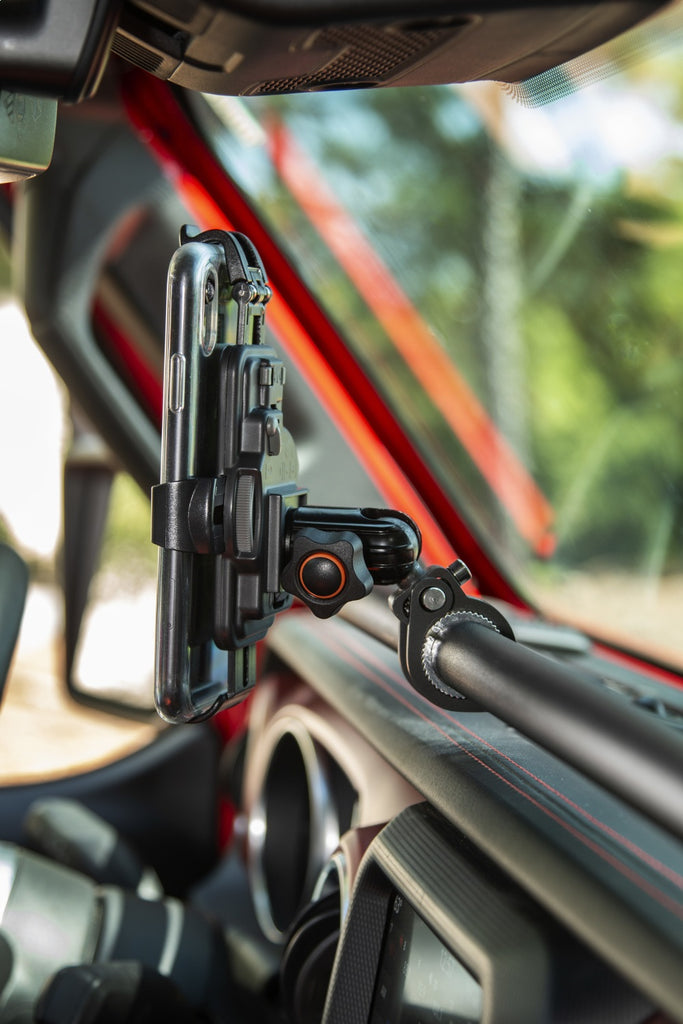 Rugged Ridge 13551.37 Phone Mount Fits 20-24 Gladiator Pickup Gladiator