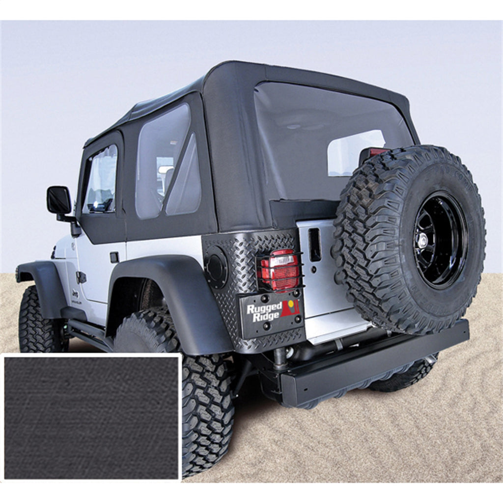 Rugged Ridge 13703.15 Fabric Replacement Top Fits 97-02 Wrangler (TJ)