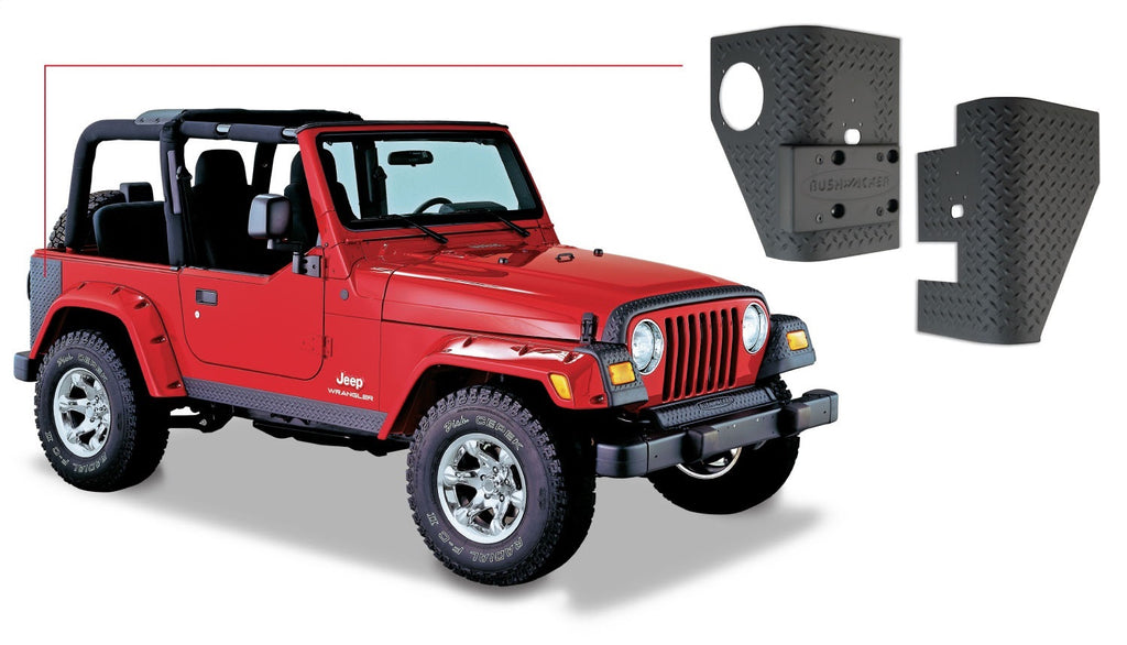 Bushwacker 14001 TrailArmor Corner Guard Fits 97-06 Wrangler (TJ)