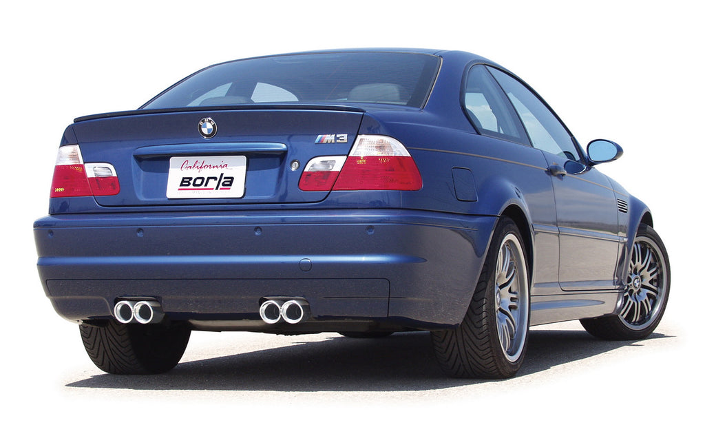 Borla 140034 S-Type Cat-Back Exhaust System Fits 01-06 M3