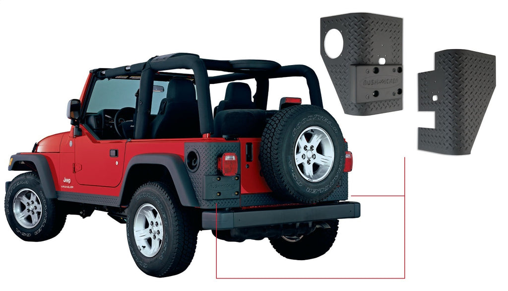 Bushwacker 14004 TrailArmor Corner Guard Fits 97-06 Wrangler (TJ)