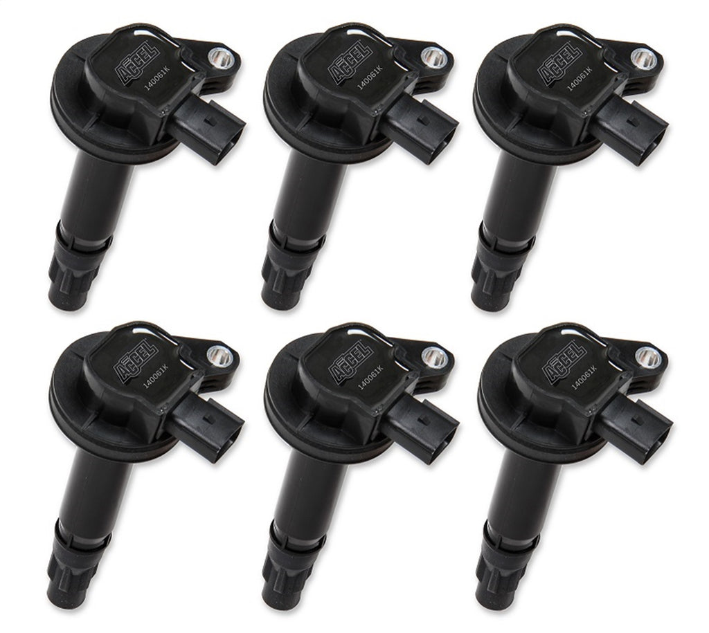 ACCEL 140061K-6 SuperCoil Direct Ignition Coil Set