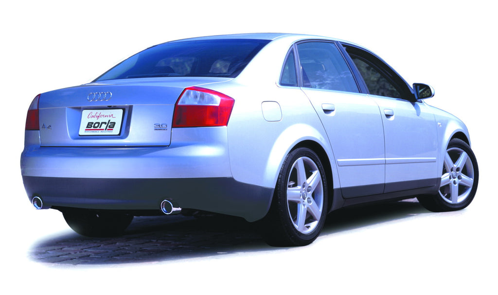 Borla 140100 S-Type Cat-Back Exhaust System Fits 02-08 A4 Quattro