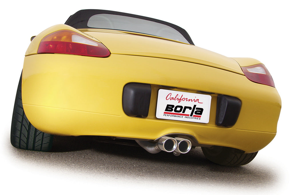 Borla 140115 S-Type Cat-Back Exhaust System Fits 01-04 Boxster