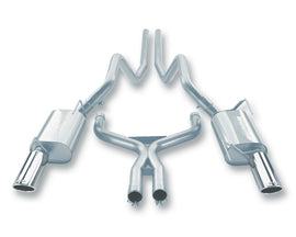 Borla 140176 Touring Cat-Back Exhaust System Fits 05-09 Mustang