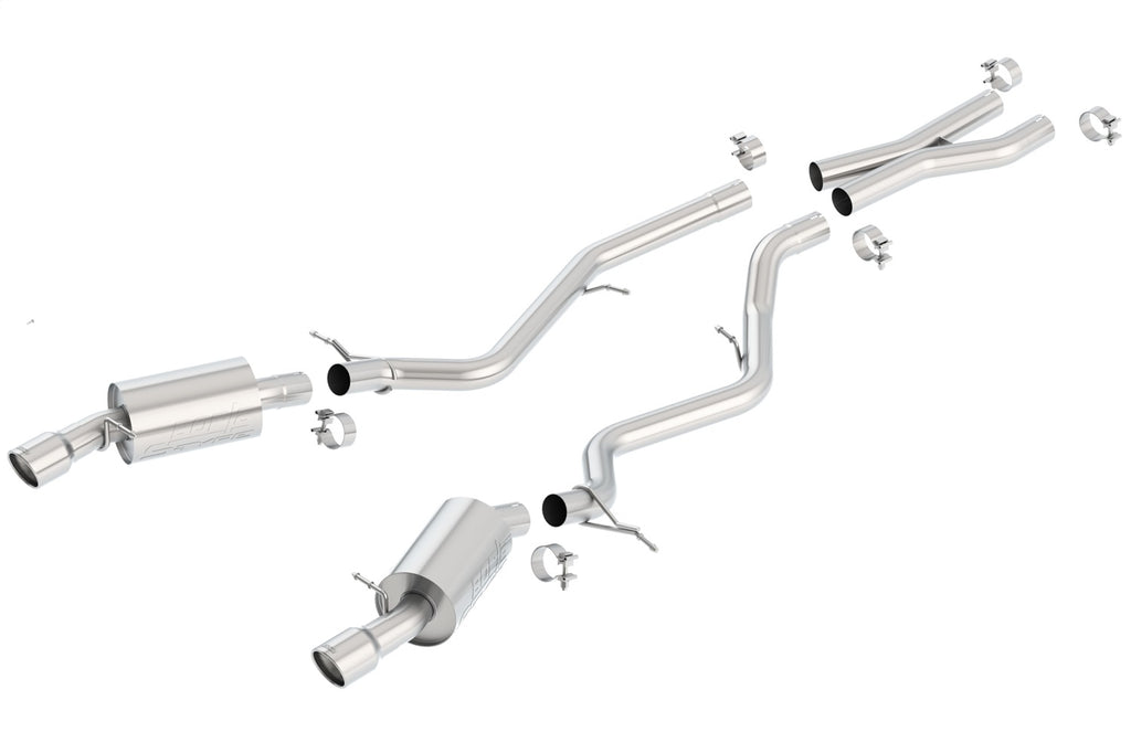 Borla 140276 S-Type Cat-Back Exhaust System Fits 07-10 335i