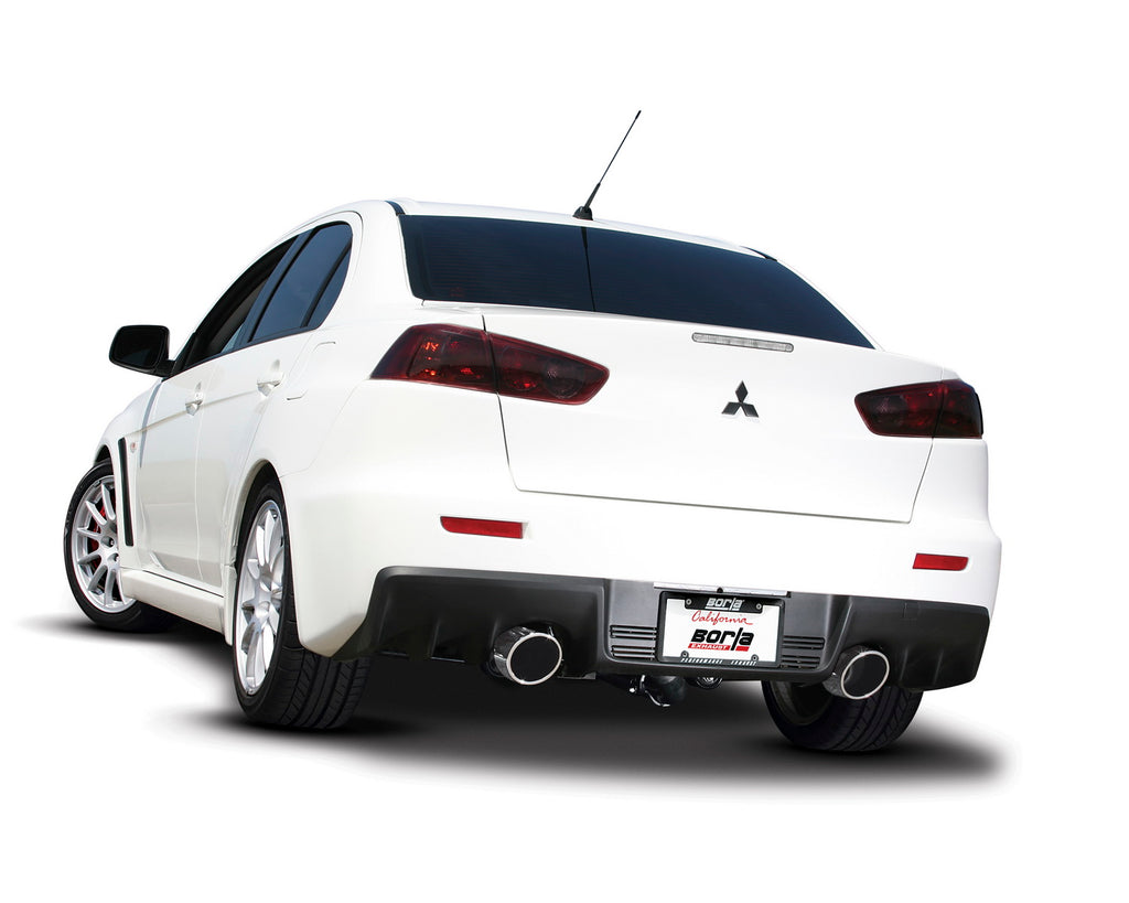 Borla 140285 S-Type Cat-Back Exhaust System Fits 08-15 Lancer