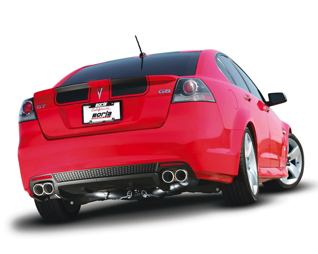 Borla 140287 S-Type Cat-Back Exhaust System Fits 08-09 G8
