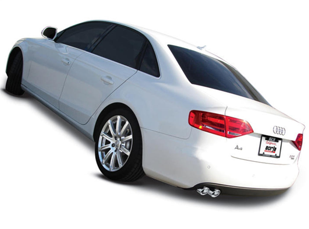 Borla 140315 S-Type Cat-Back Exhaust System Fits 09-16 A4 A4 allroad A4 Quattro