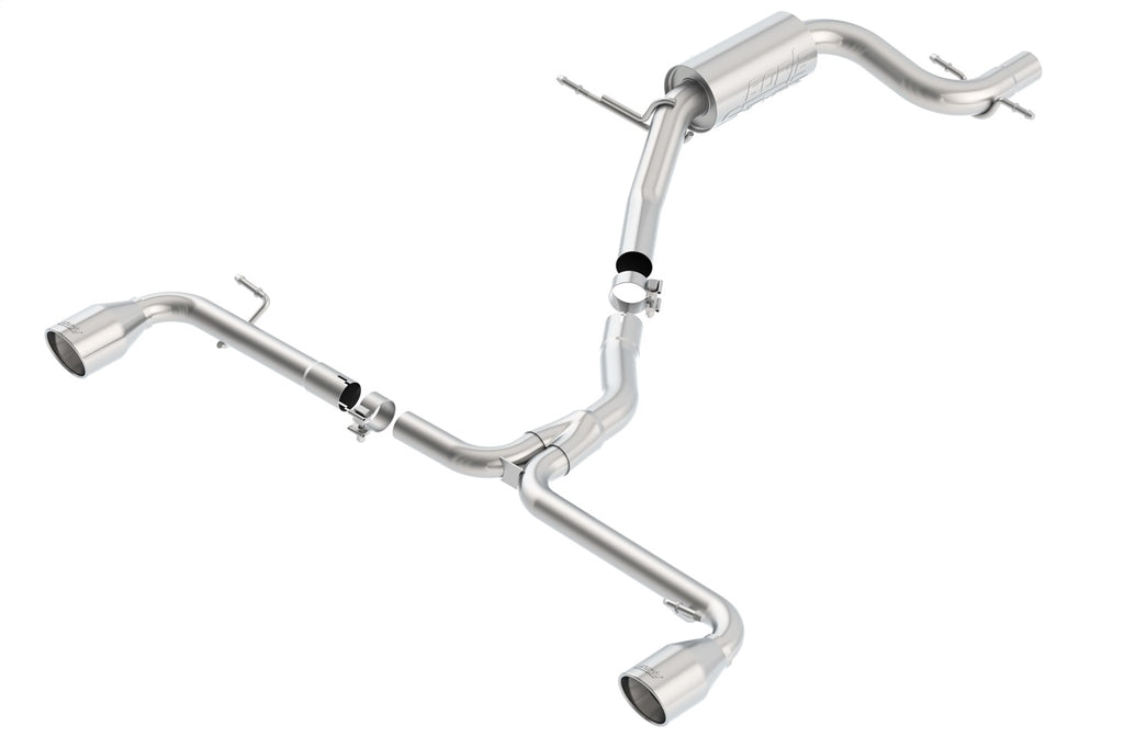 Borla 140347 S-Type Cat-Back Exhaust System Fits 10-14 GTI