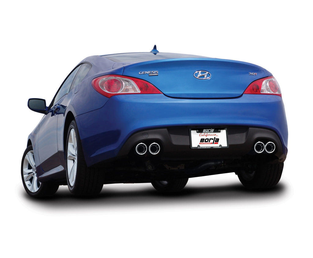 Borla 140350 S-Type Cat-Back Exhaust System Fits 10-14 Genesis Coupe