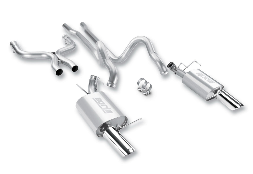 Borla 140372 ATAK Cat-Back Exhaust System Fits 11-12 Mustang